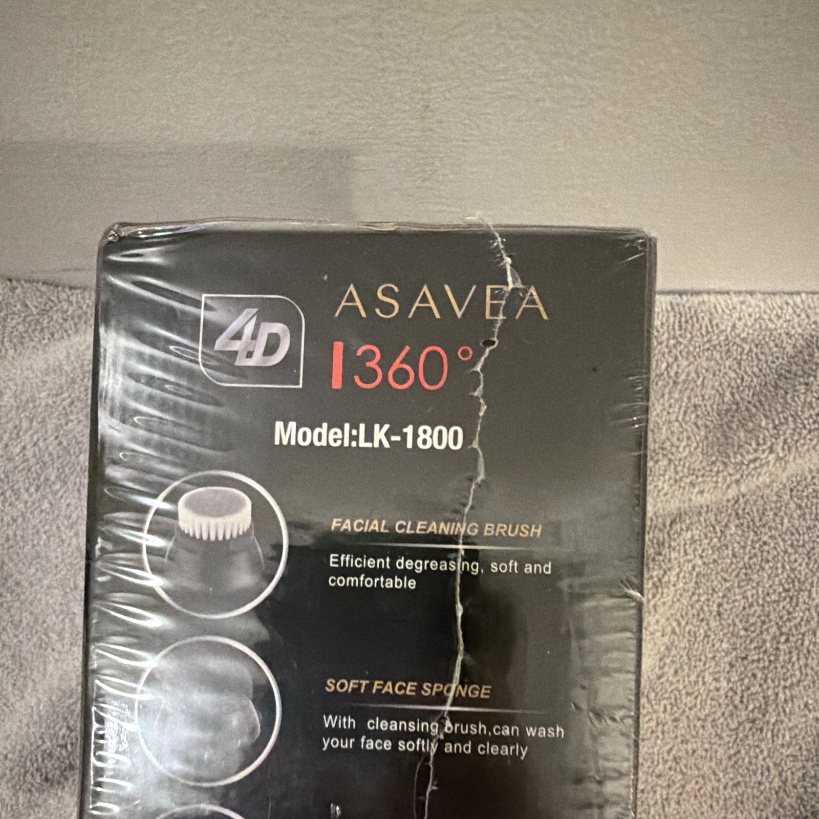 ASAVEA LK-1800 5-in-1 5-Head Rotary Shaver Kit Rechargeable Waterproof