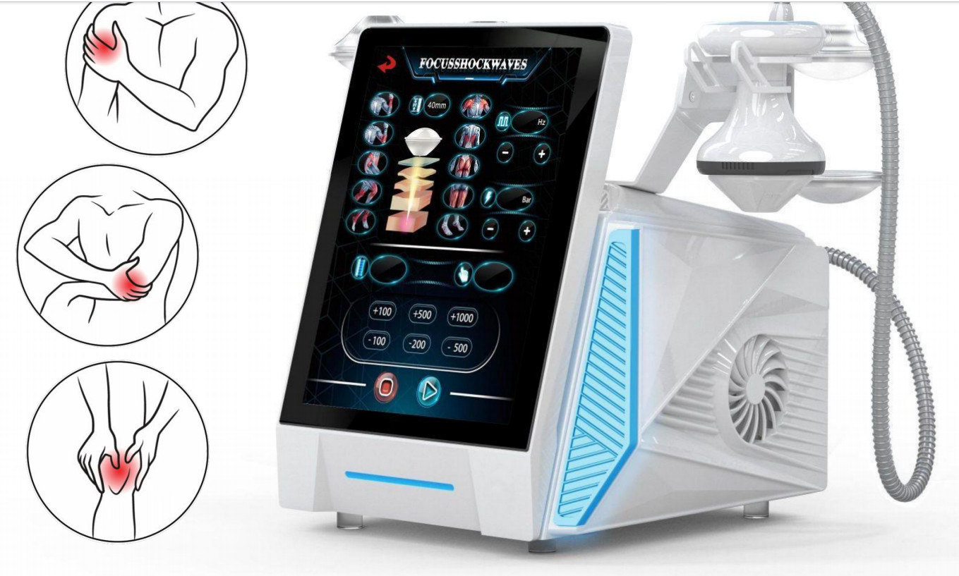 Focus Shockwave Eswt Focused Shock Wave Therapy Machine Pain Relief Physio