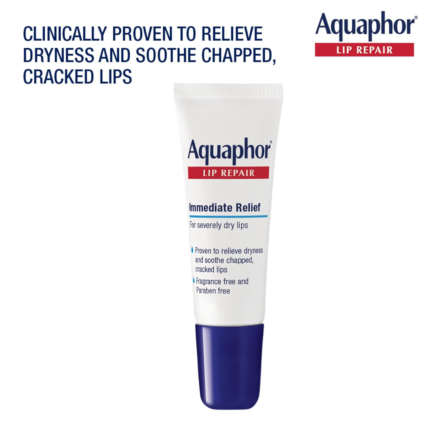 Lip Repair Ointment Moisturizing Lip Balm 2 Pack Dry Chapped Lips 0.35oz Tube