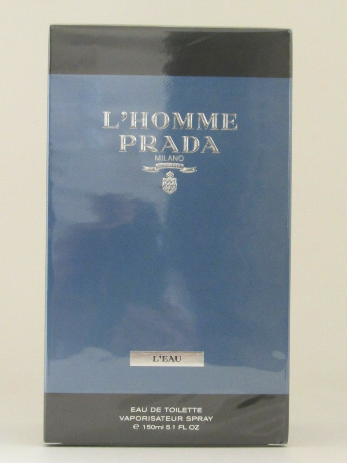 L’Homme Prada Milano L’EAU by Prada 5.1 oz. EDT Spray for Men. Brand new Box.