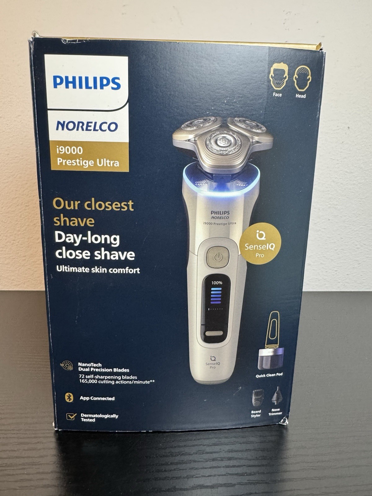 Philips XP9403/88 Norelco i9000 Prestige Ultra Electric Men’s ShaverSenseIQ Read
