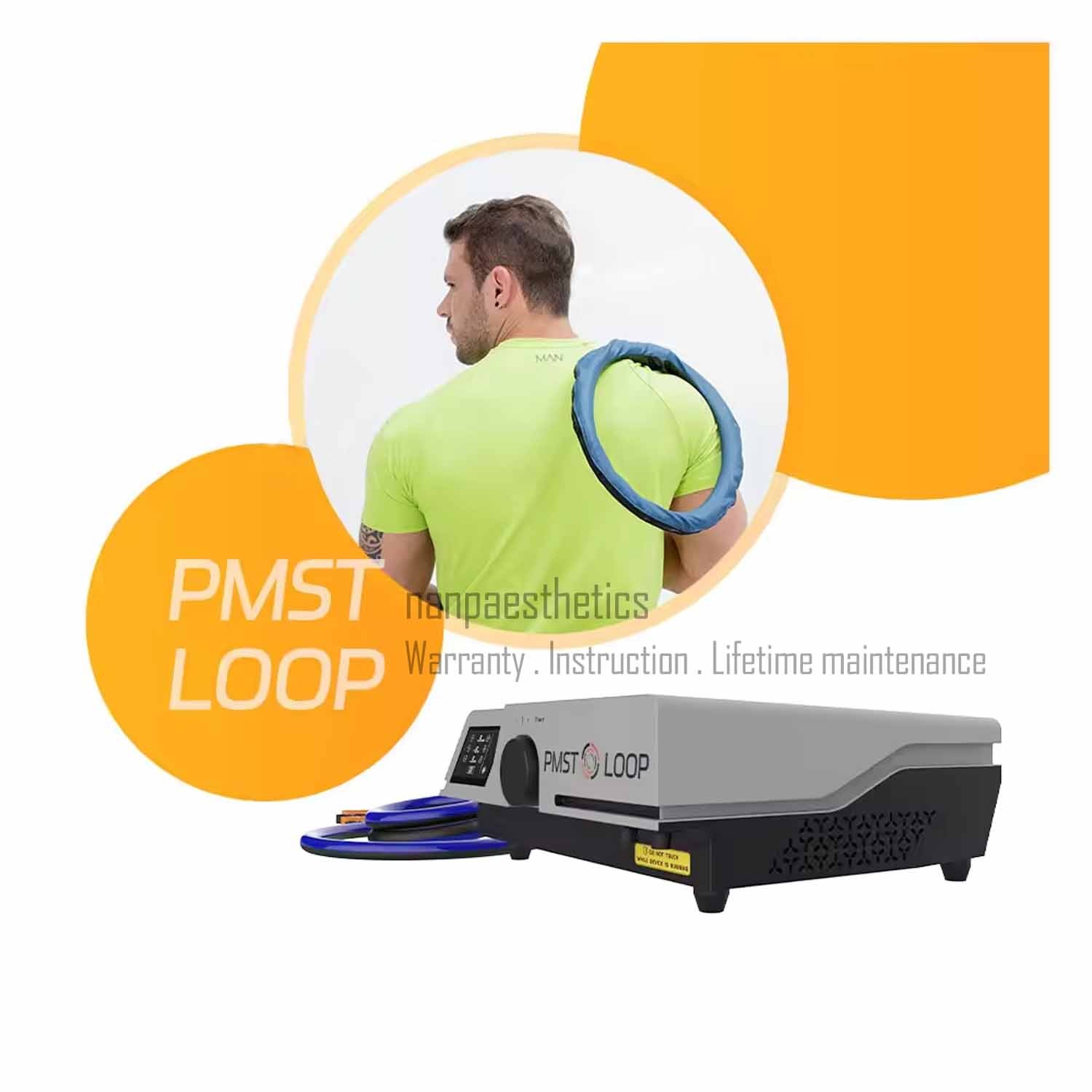 Protable PMST PEMF EMTT Magnetic Physio Therapy Health Massage Device Home Use