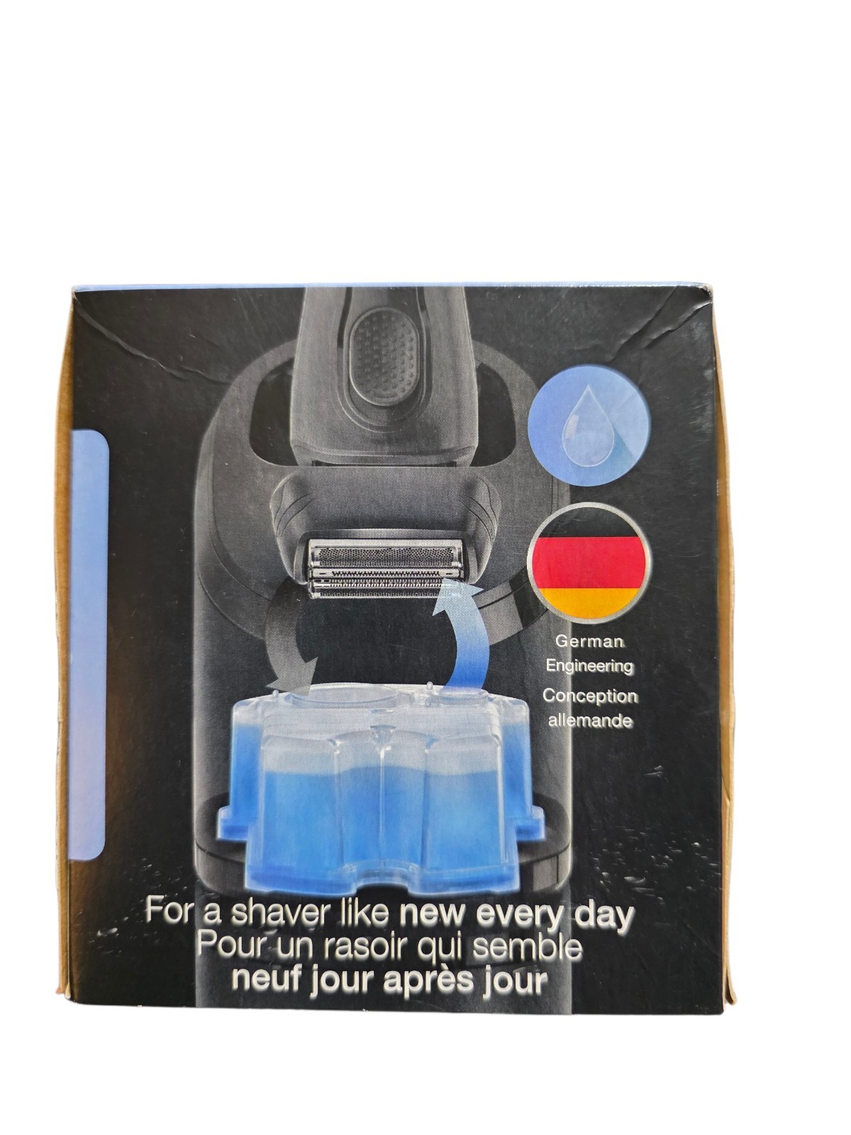Braun Clean & Renew CCR3 3 Pack Shaver Cleaning Cartridges Lemon Fresh