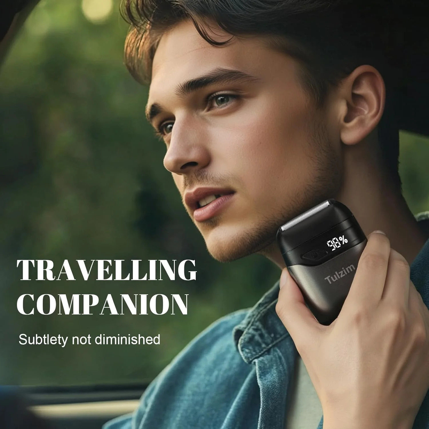 Electric Foil Shaver for Men: Cordless Electric Razor for Face & Beard USB-C