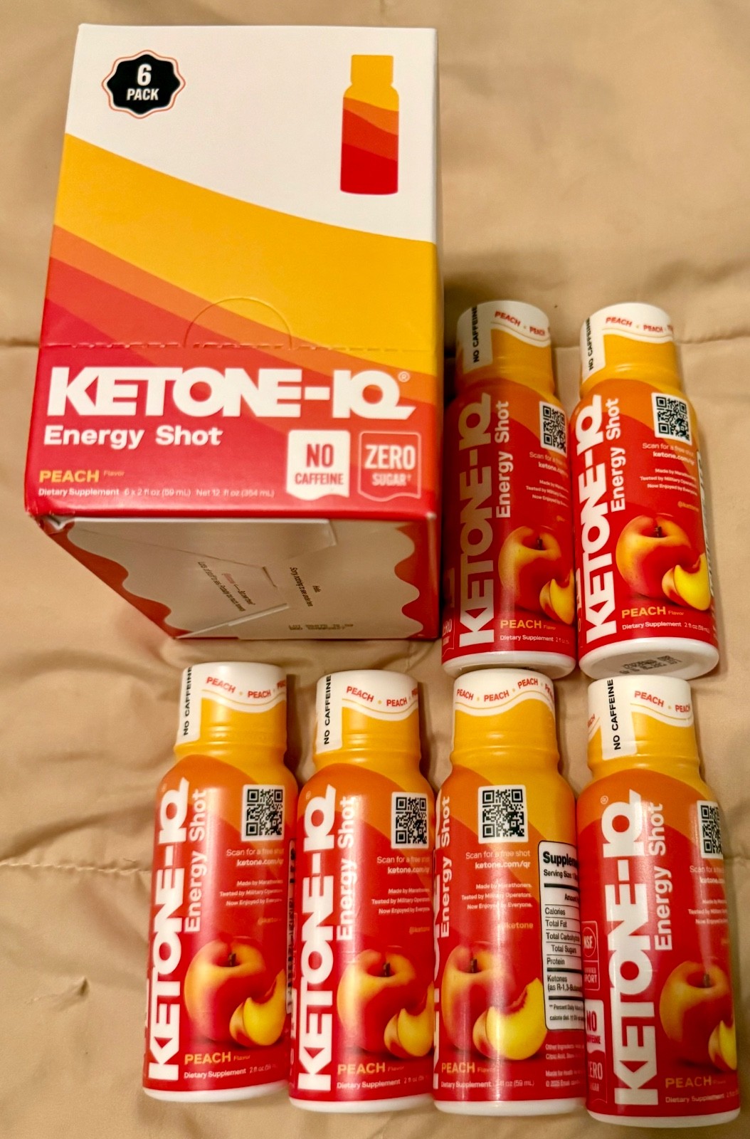 Ketone-IQ High Performance Caffeine Energy Shots