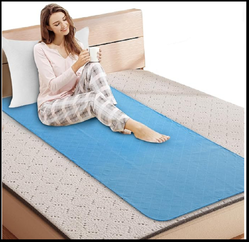 Hospital Bed Pads 34” x 76”, Non-Slip Washable Pee Pads and Mattress Pad Prote