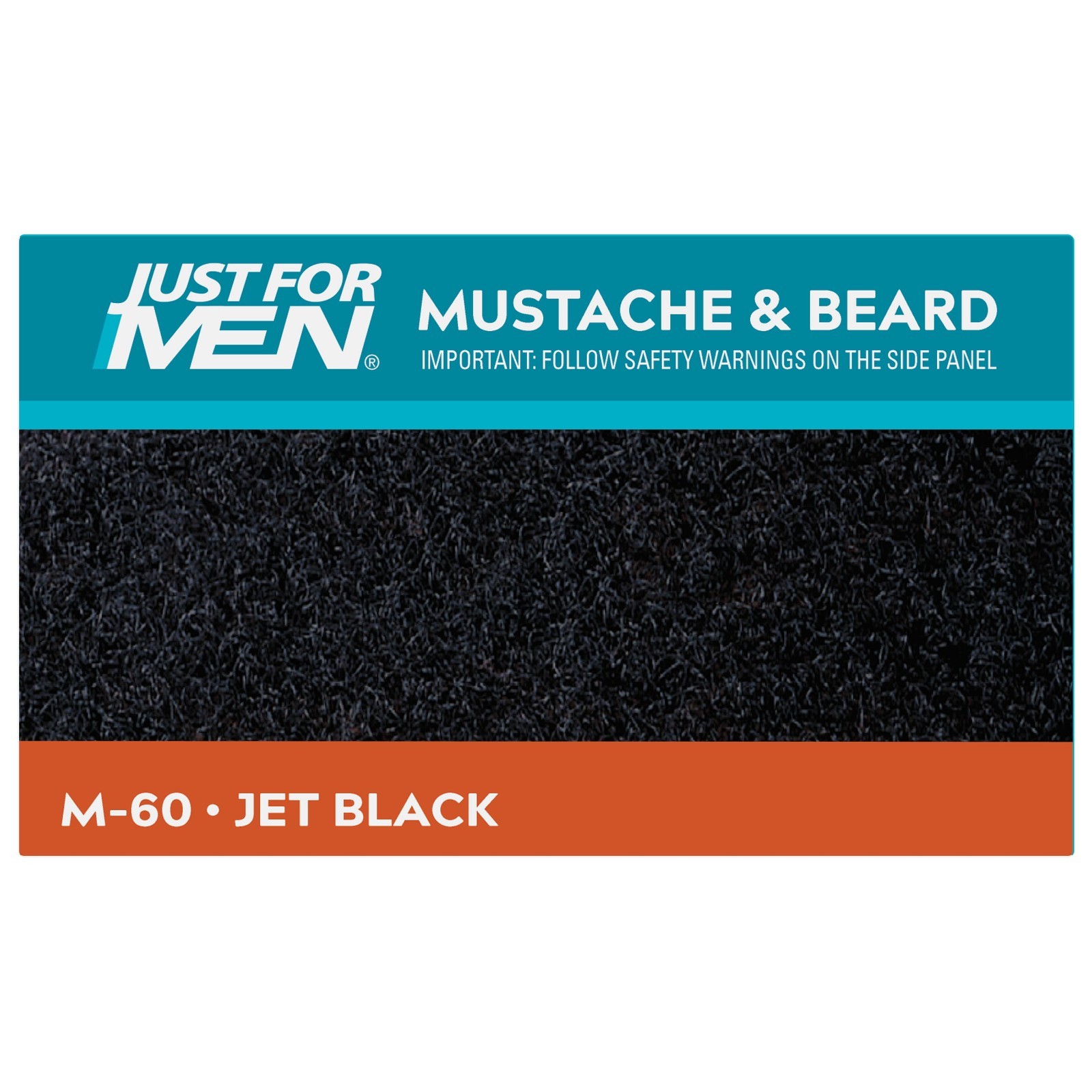 (3 Pack) Just For Men Mustache & Beard Dye Jet Black, M-60, Gray Coverage Gel