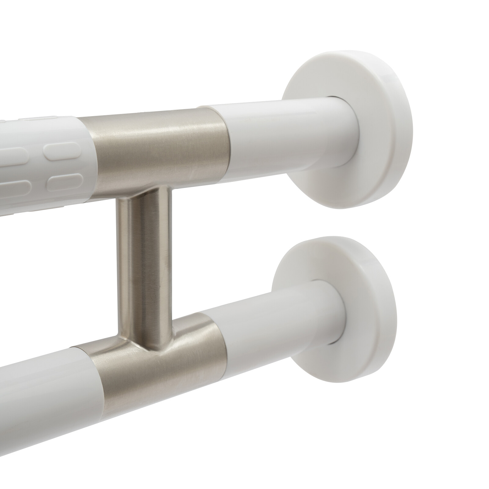 U-Shaped Toilet Grab Bar 60×70 cm SUS201 Stainless Steel ABS Grip 551lbs