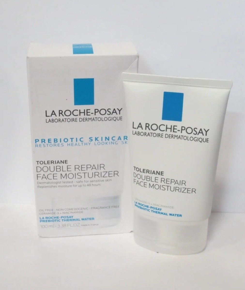 La Roche-Posay Toleriane Double Repair Face Moisturizer 3.38oz/100ml Exp. 7/2027