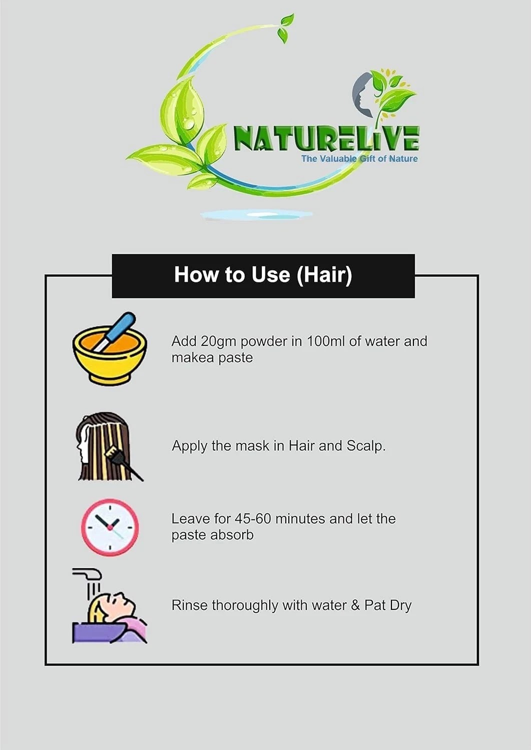 Naturelive Orange Peel Powder 200gm