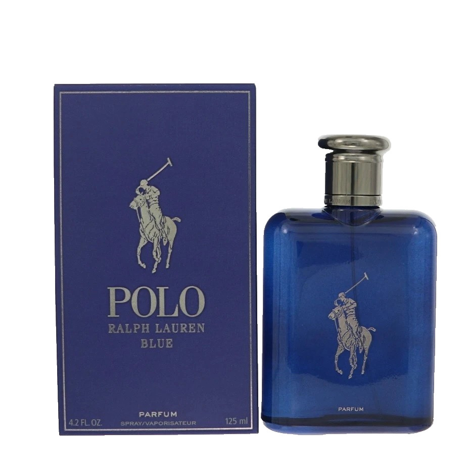 Polo Blue by Ralph Lauren 4.2 Oz PARFUM Men’s Spray New & Sealed