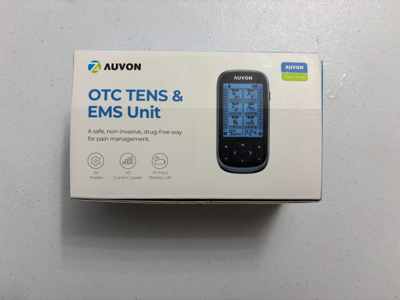 Auvon OTC Tens And EMS Unit Device TA2224