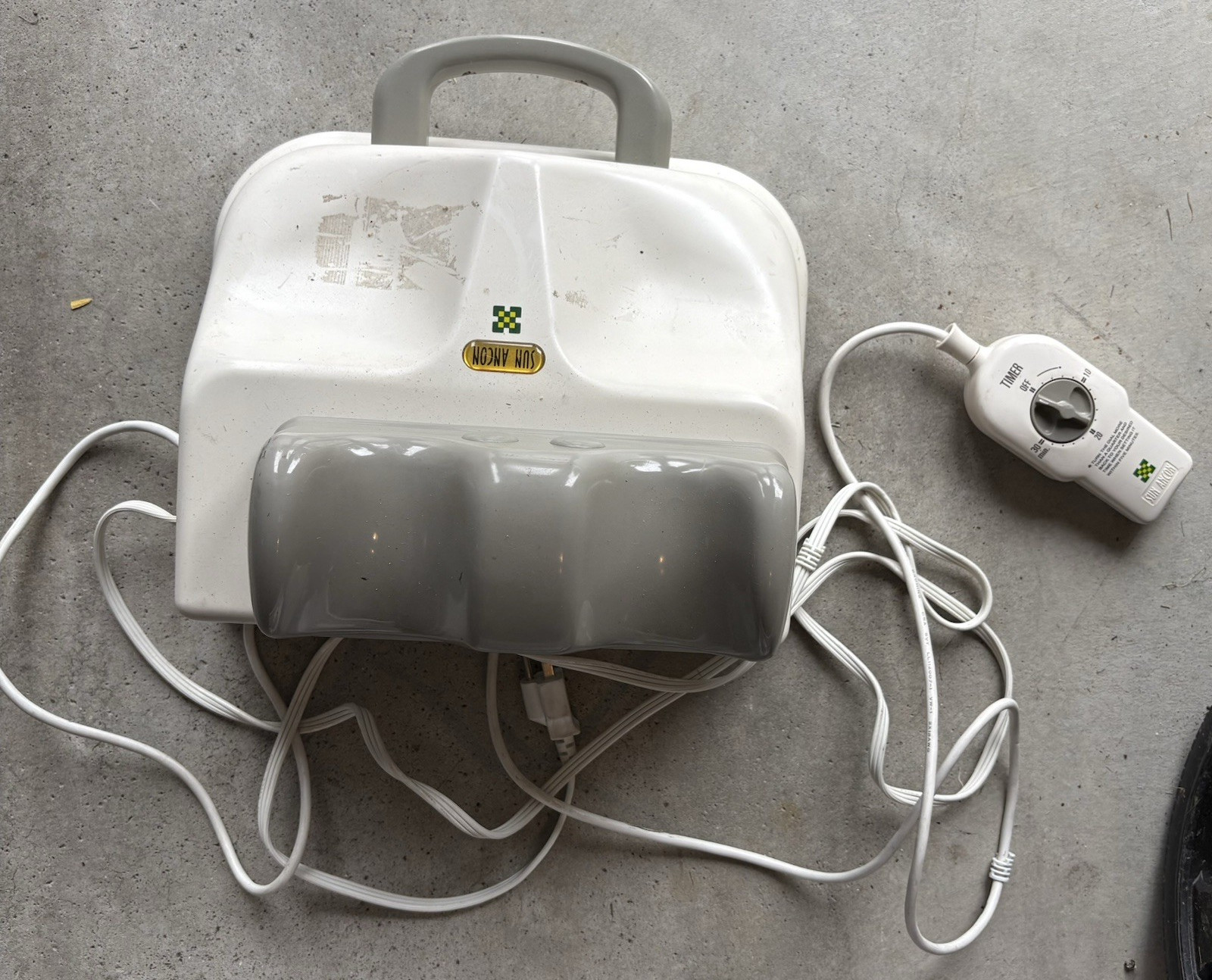 Sun Ancon SM-330 Chi Machine Full Body Vibrating Massager Timer Corded UL