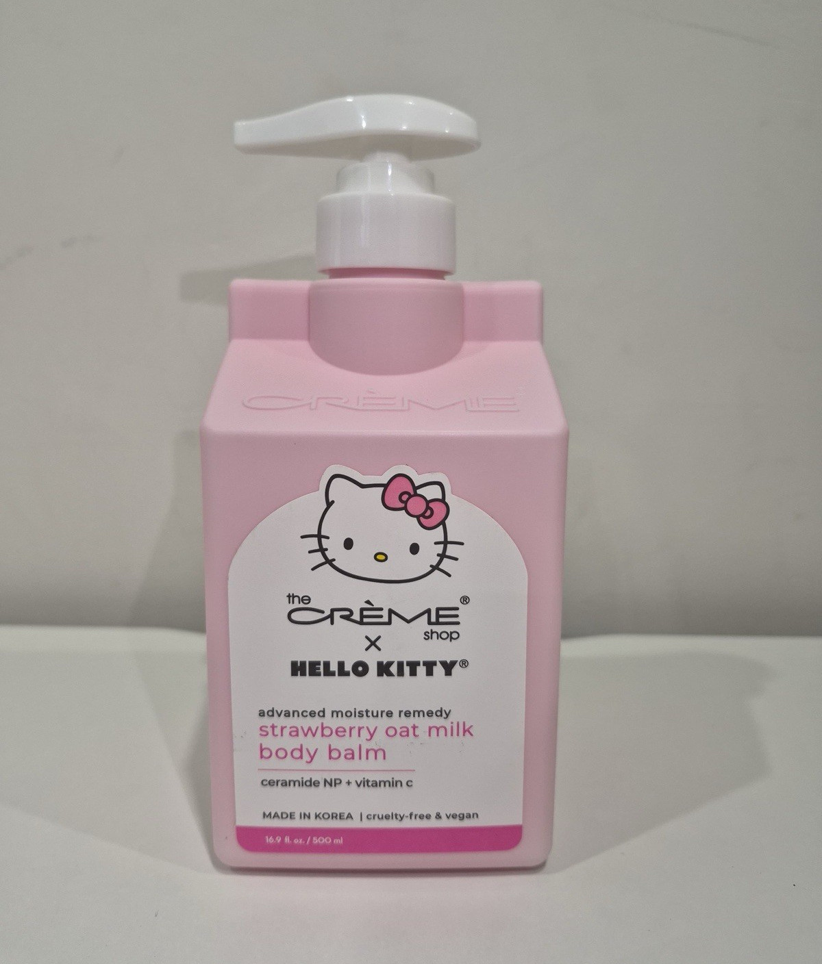 The Crème Shop x Hello Kitty Strawberry Oat Milk Body Balm, 16.9 fl oz