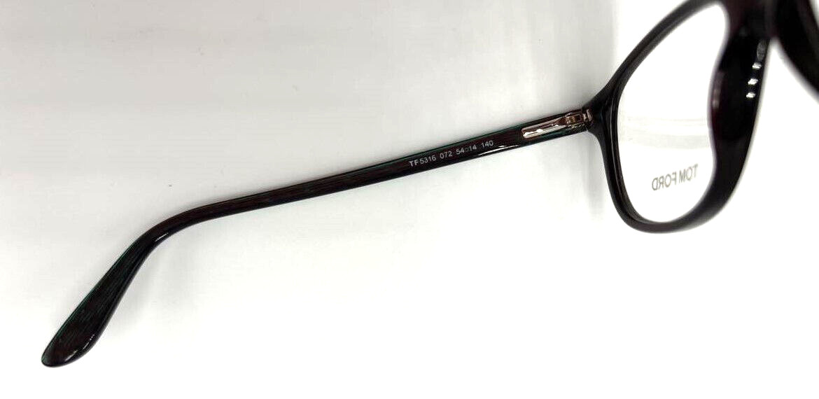 Authentic TOM FORD TF5316 072 Burgundy Eyeglasses – 54 MM – NEW (4-18,19,20,21)