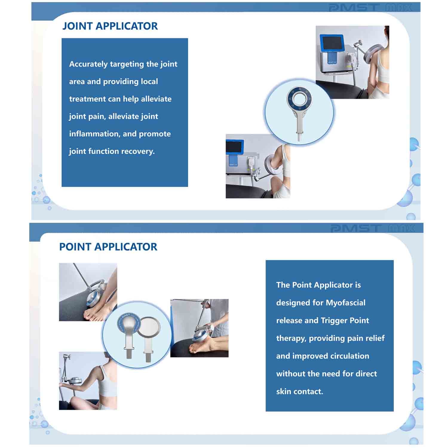 Physio PEMF PMST MAX Magnetic Therapy Magneto Transduction Pain Relief Machine