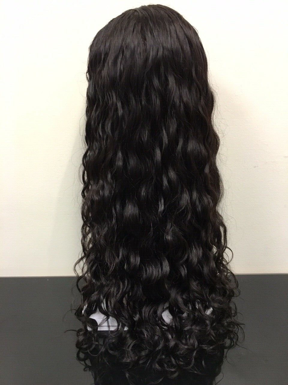 772 Glam 22″ Curly Wave Human Hair Medical Wig Unit