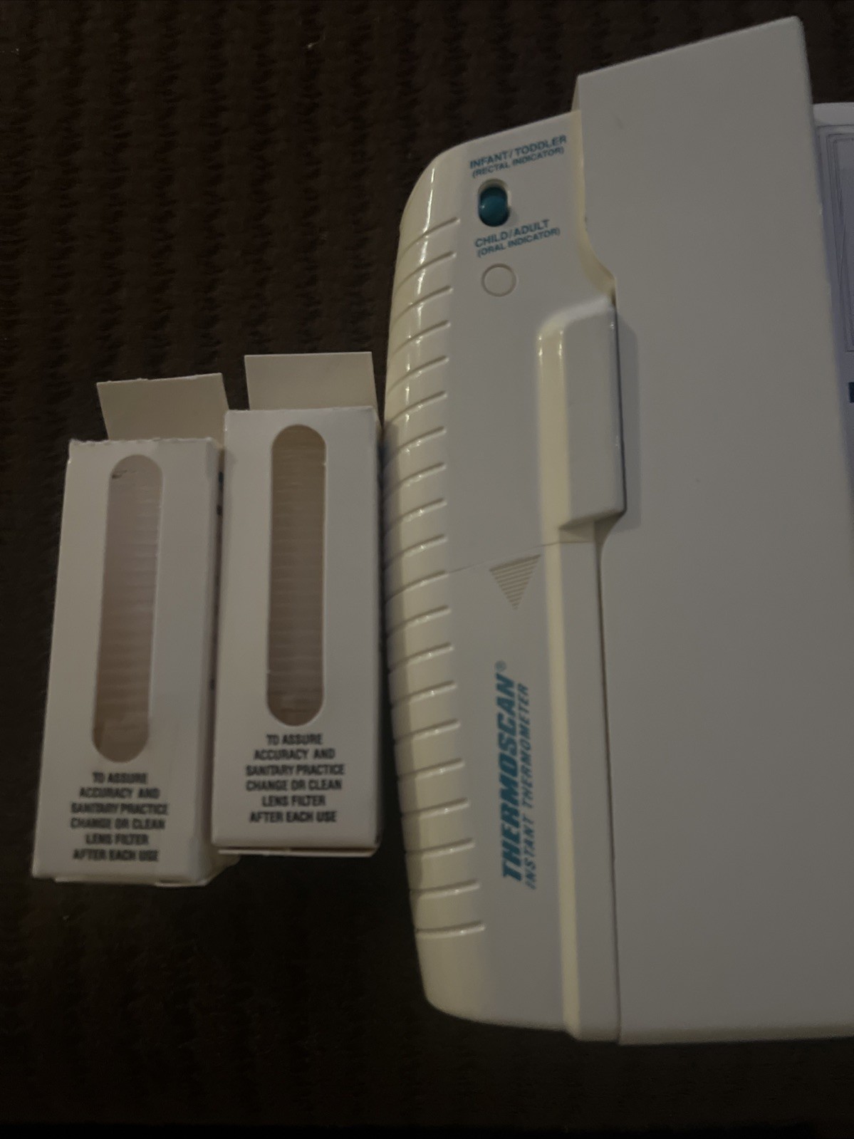 Thermoscan Inc. Instant Thermometer HM-2 Vintage 1994 Tested Working Clean