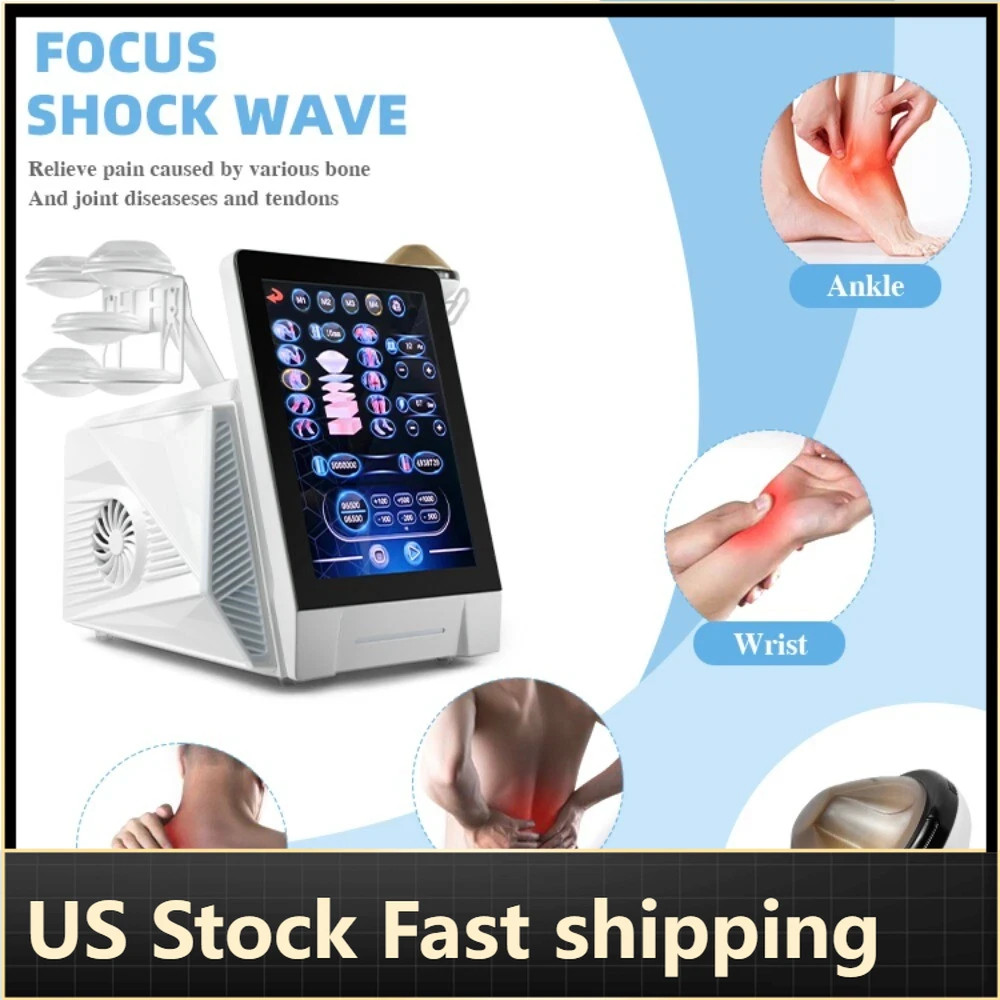 Piezo Wave ESWT Focused Shockwave Therapy Machine for Physio Pain Rehibilitation