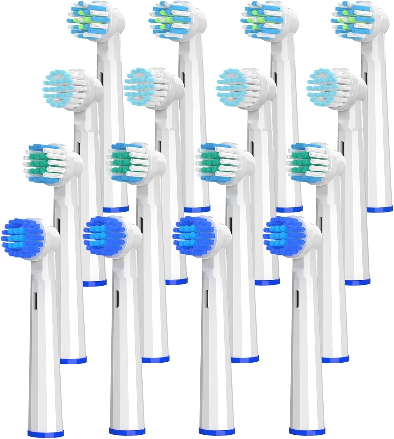 Replacement Heads Compatible with Oral B Braun Electric Toothbrush