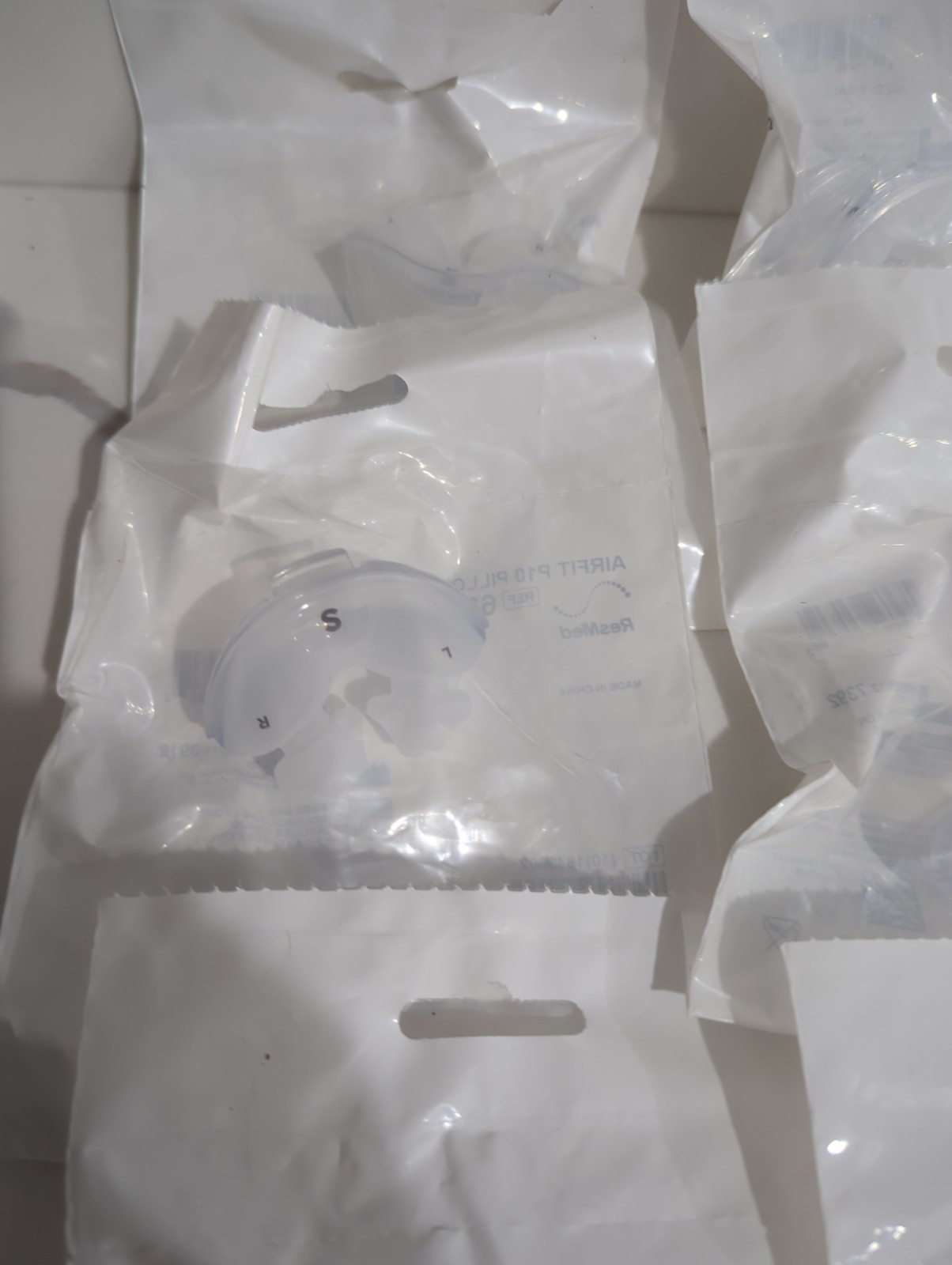 Lot of 6 ResMed AirFit P10 Nasal Pillow Cushion Size SMALL 62931 Sealed replace