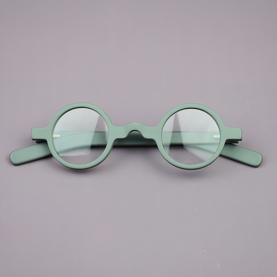 Small Round Acetate Reading Eyeglasses Retro Frames Men Women Hand Made Glasses