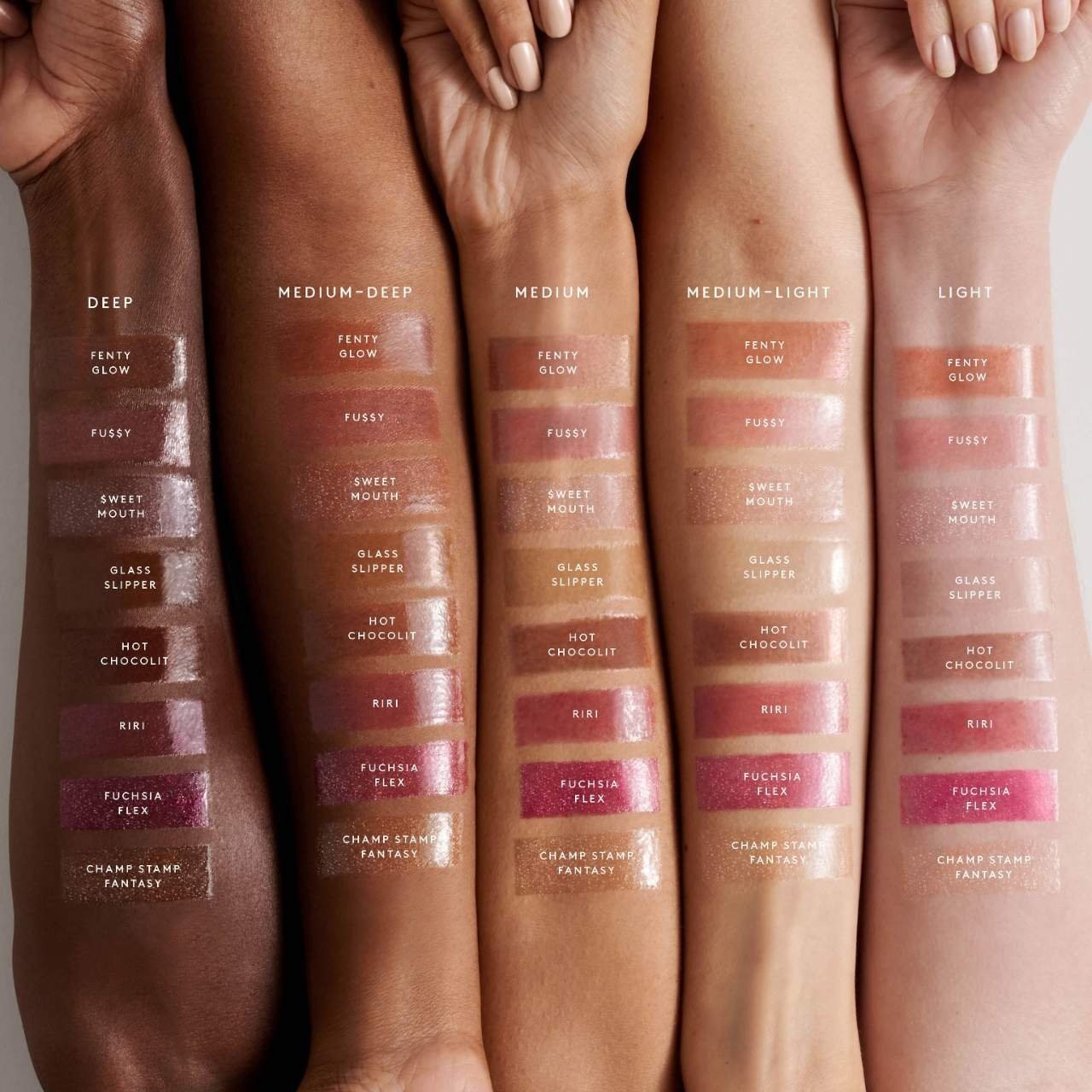 Fenty Beauty 100% Authentic Universal Lip Gloss Luminizer,9 SHADES,0.30 oz/ 9 mL