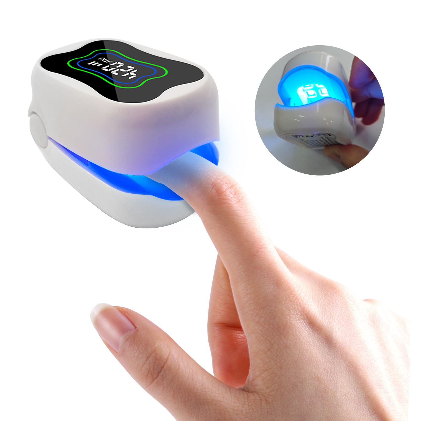 Rechargeable Nail Fungus Physiotherapy Device 470nm 910nm Laser For Thick Nails
