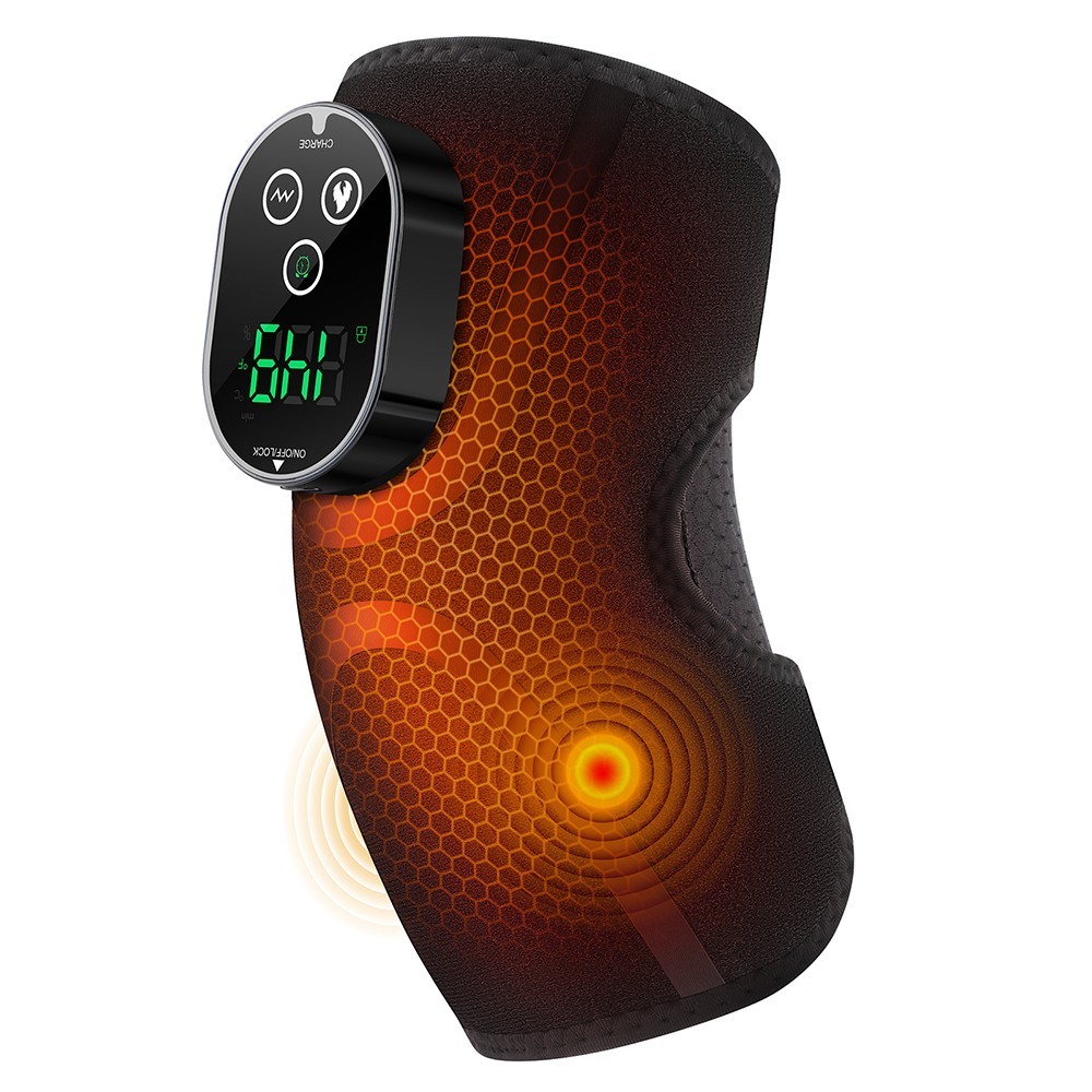 Cordless Heated Elbow Support Brace with Vibration Massage Arthritis Pain Relief