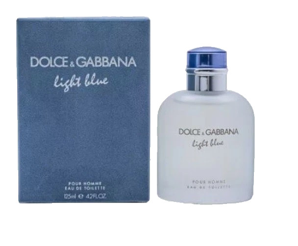 Light Blue by Dolce & Gabbana 4.2 oz EDT Cologne Spray Men’s New & Sealed
