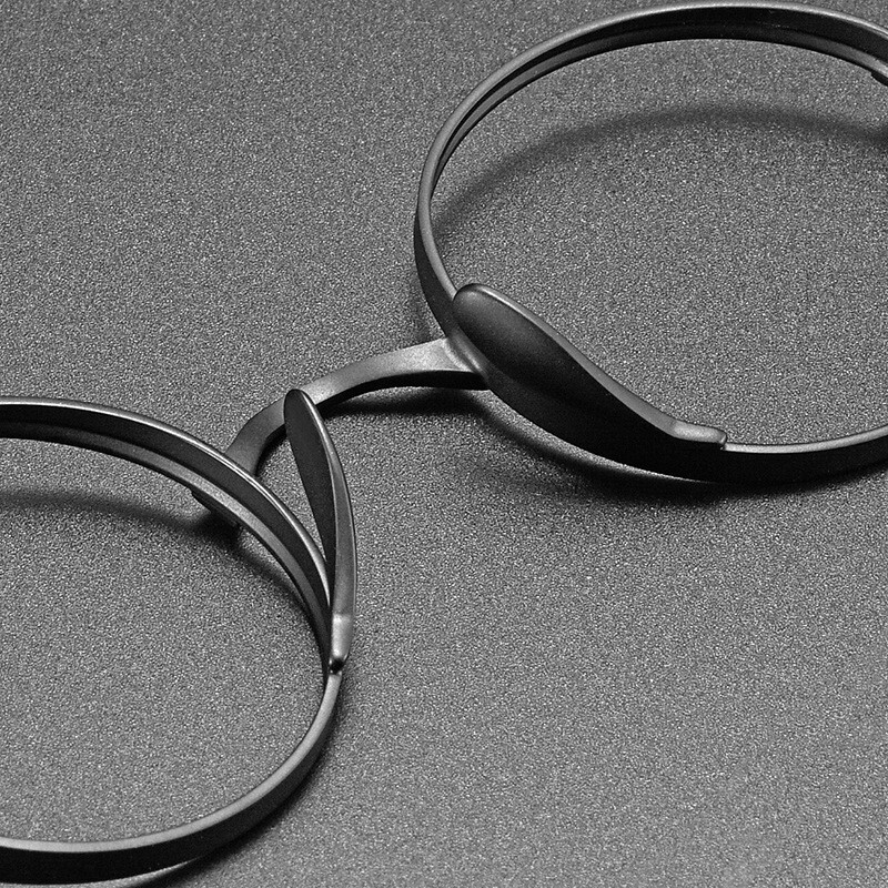 Pure Titanium Handmade Retro Round Glasses Frames Japanese Spectacle Eyeglasses