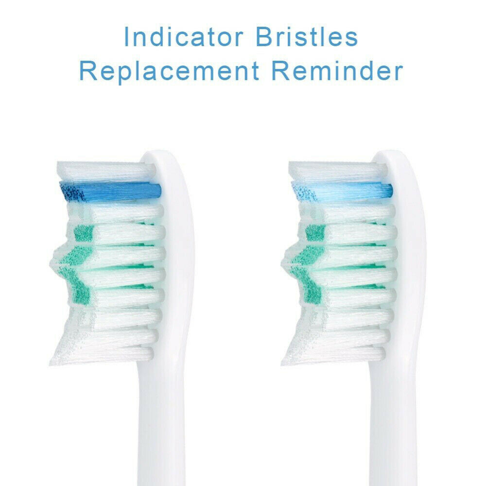 4 Pack Replacement Brush Heads for Philips Sonicare E series Toothbrush HX7002