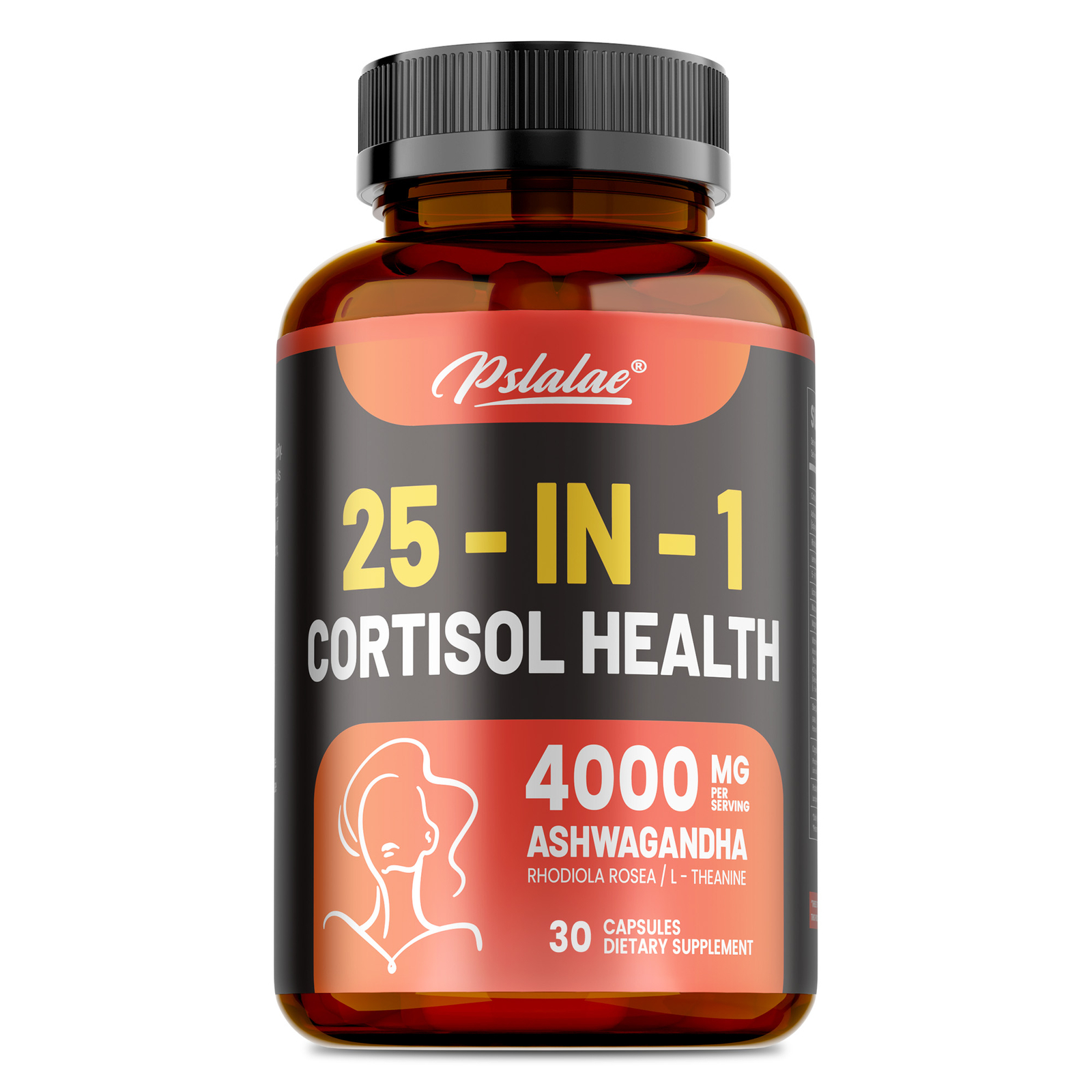 25 in 1 Cortisol Health – Improve Mood,Relieve Stress – Ashwagandha,Rhodiola
