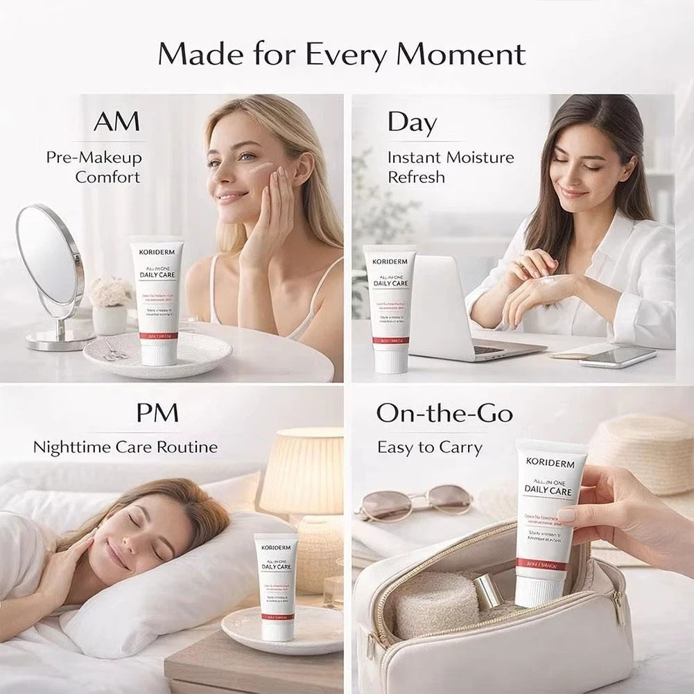 Koriderm Time Reverse Cream, Koriderm Cream for Face for All Skin Types-50g