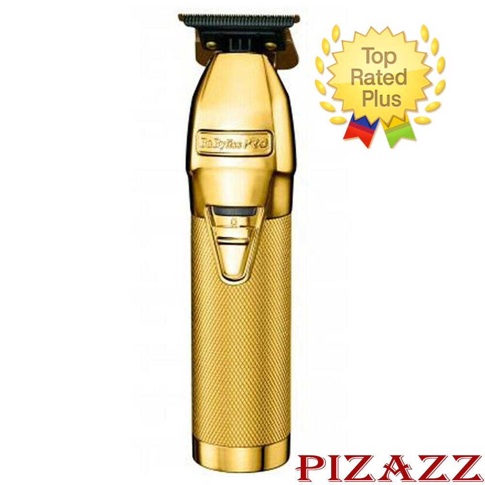 BaByliss PRO Gold FX Skeleton Exposed T-Blade Cordless Trimmer FX787G NEW