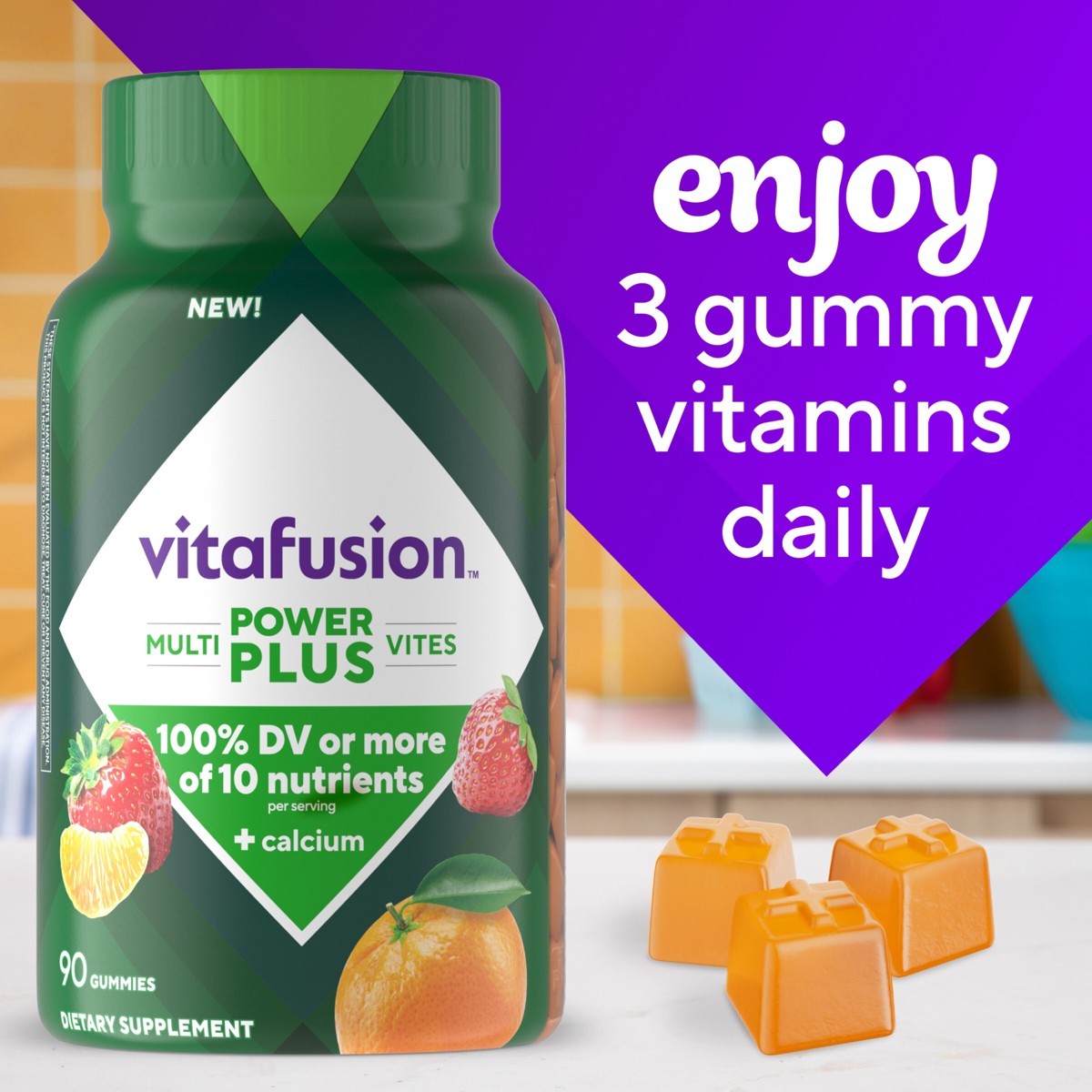 Vitafusion Multivitamin Power Chewable – 90ct