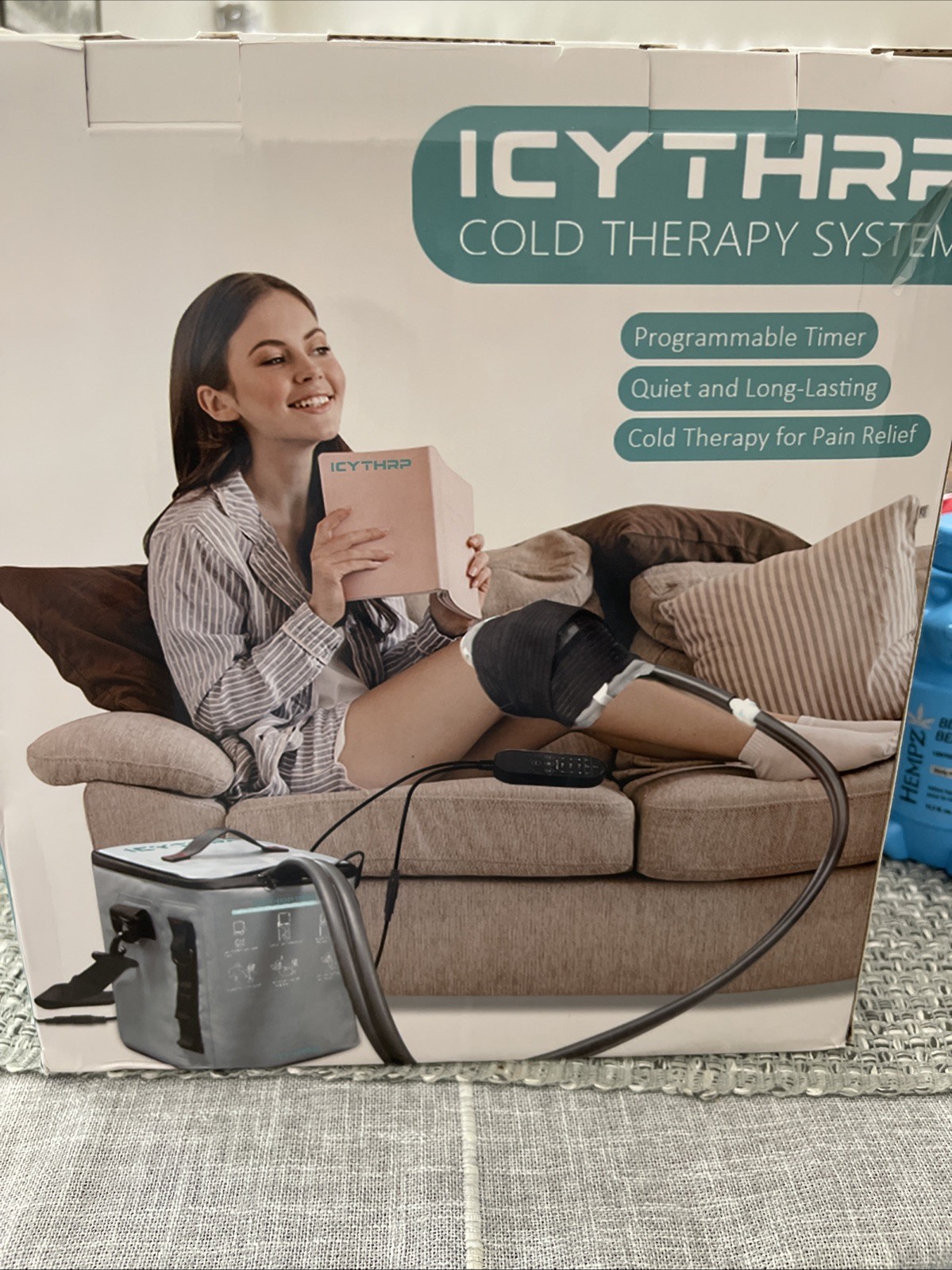 Cold Therapy Machine For Pain, with Programmable Timer, Portable Ice Machine
