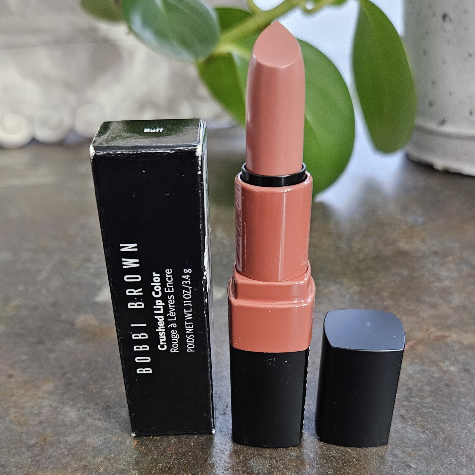 Bobbi Brown BUFF Crushed Lip Color Full Size 0.11 oz / 3.4 g NIB!