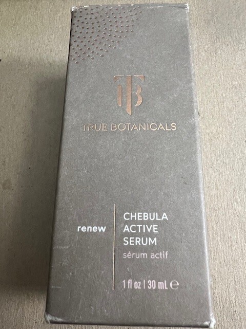 True Botanicals Renew Chebula Active Serum 1 Fl Oz 30 ml NIB Unopened Free Ship