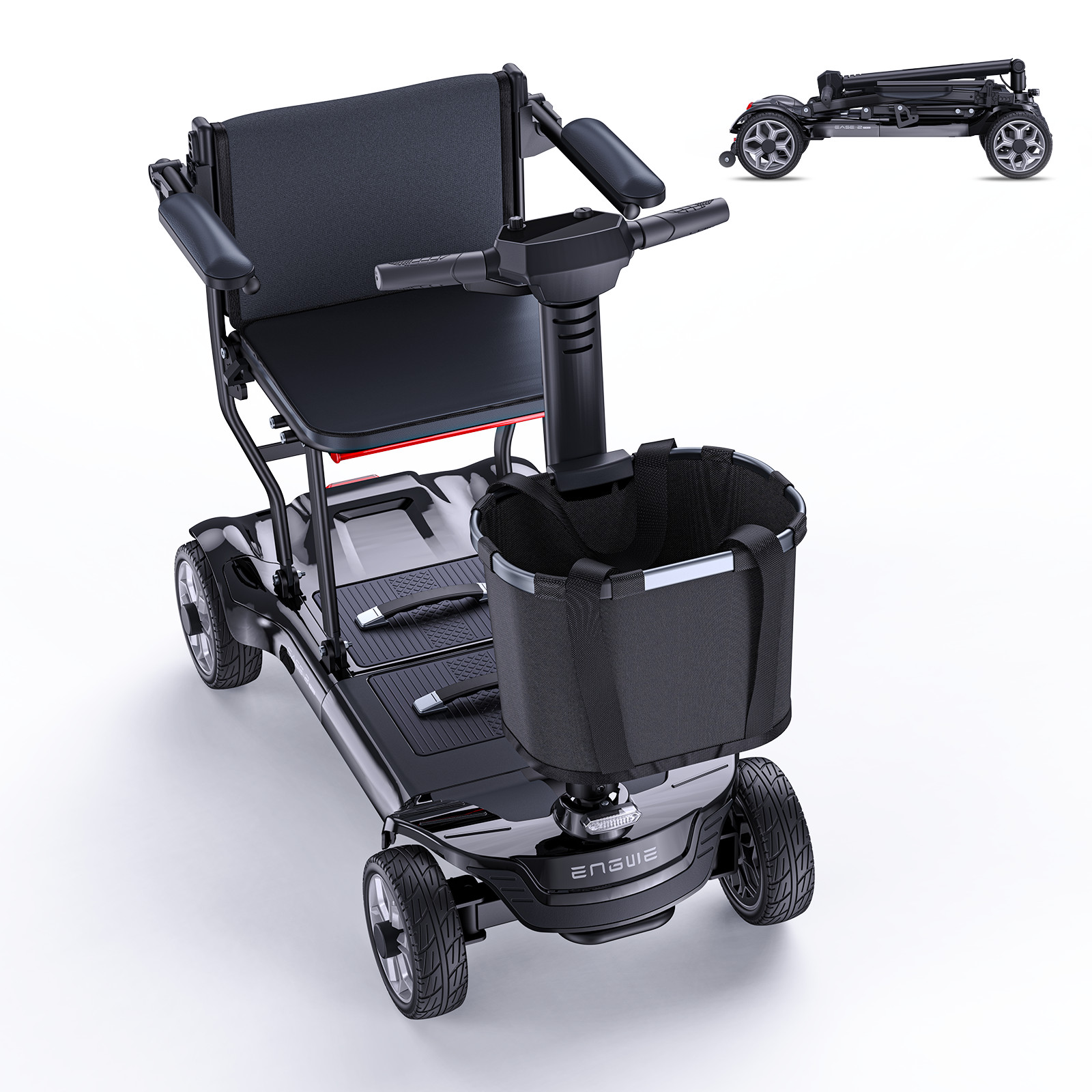 ENGWE Ease2 Pro Folding Mobility Scooter 42lbs Lightweight Electric for Seniors