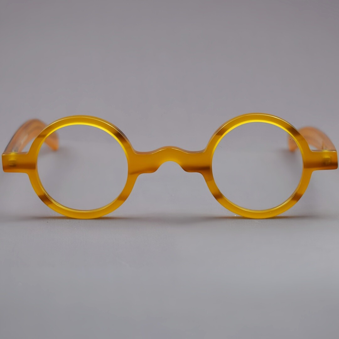 Small Round Acetate Reading Eyeglasses Retro Frames Men Women Hand Made Glasses