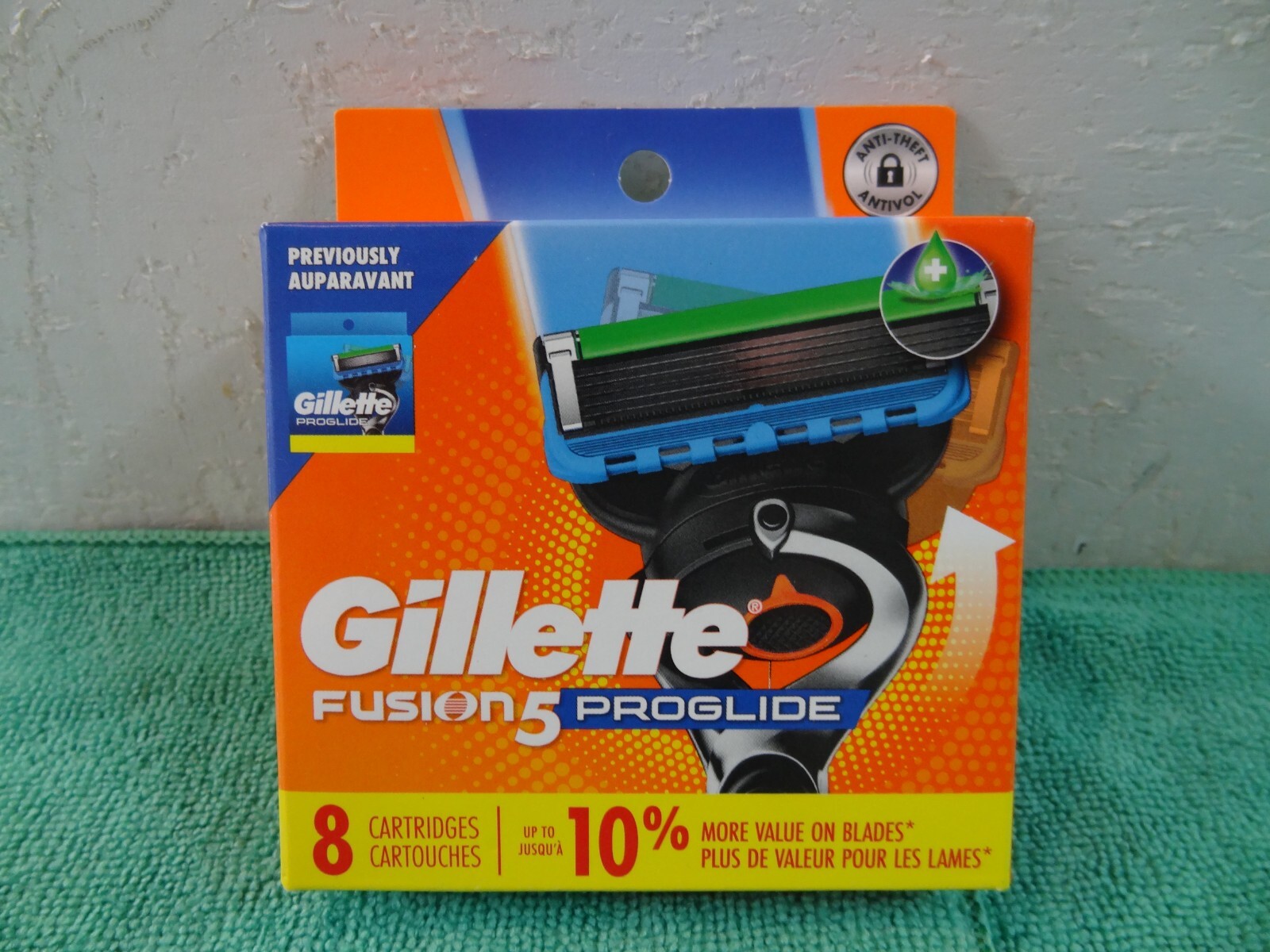 NEW GILLETTE Fusion 5 PROGLIDE REFILL RAZOR BLADES 8 Cartridges
