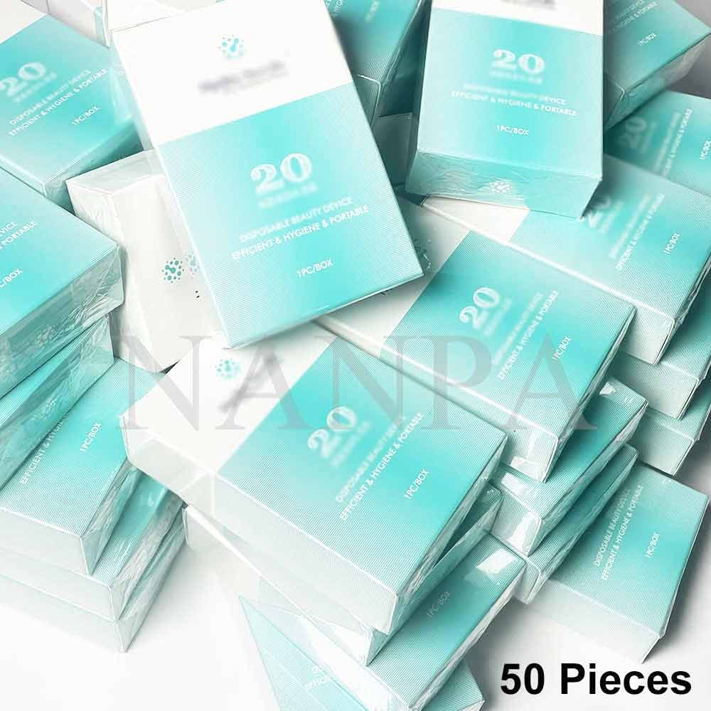 50PCS 20-Pins, Derma Roller With bottle ,Hydra Skin Care Roller,Face,Beauty Tool