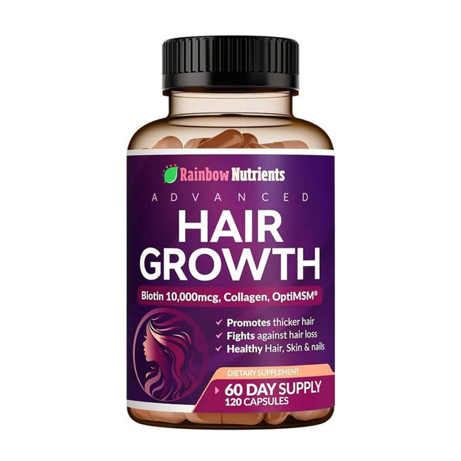 Nutrients Rainbow Advanced Hair Growth-Hair,Dermatological & Nail Health – Bioti