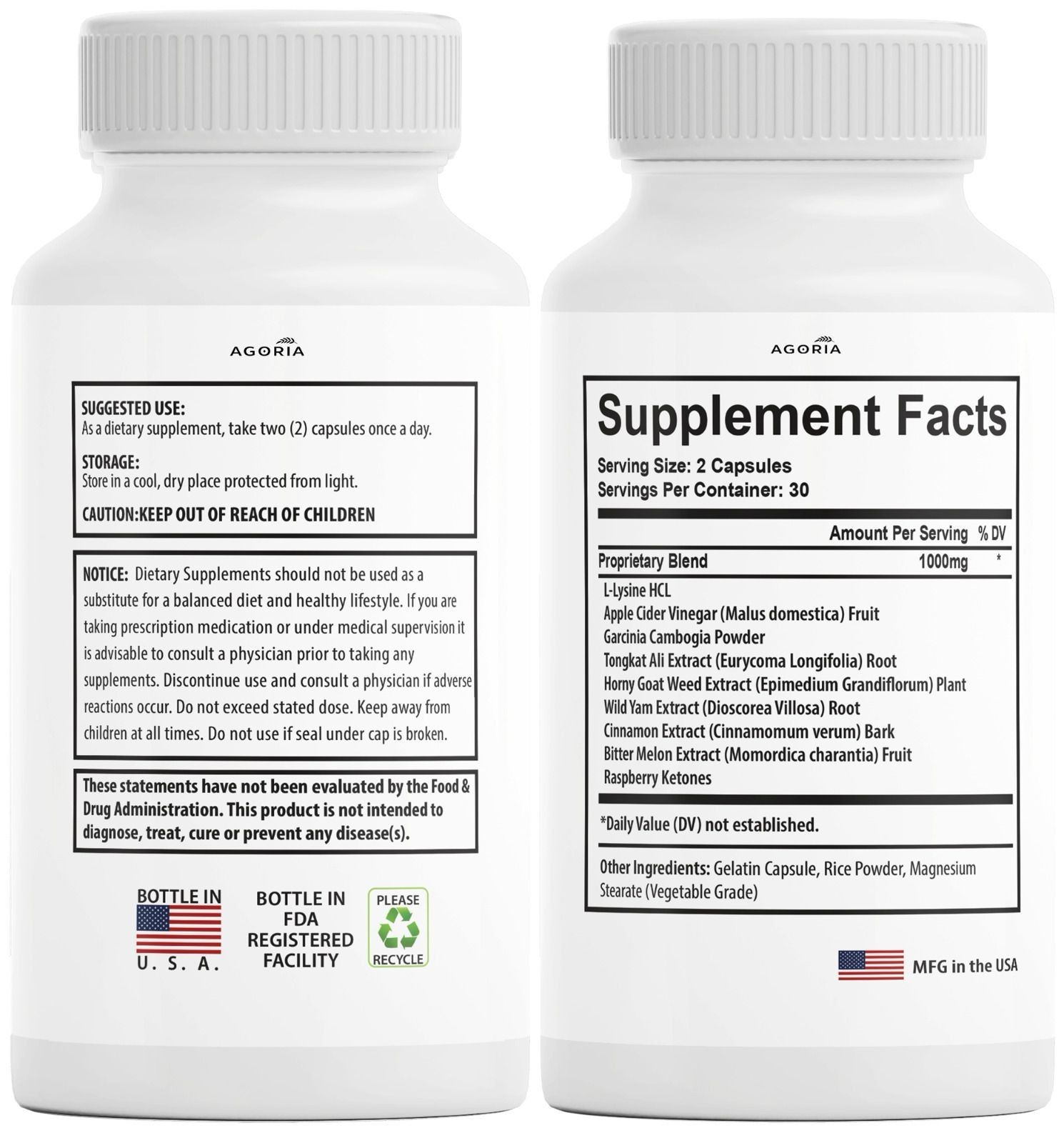 ( 6 Pack ) BioGlyco Flow Blood Health Support Dietary Supplement Capsules