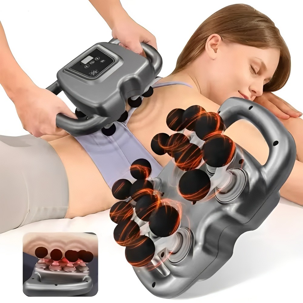 16 Head Massage Gun Deep Tissue Massager 9 Modes 99 Speed Levels Muscle Relax