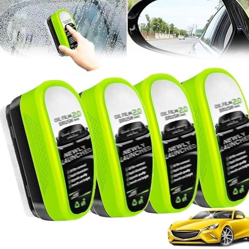 4 Packs Clear Vision Windshield Cleaner,Clear Vision Glass 4pcs