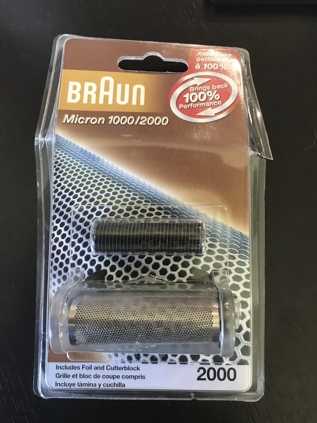 New old stock Braun foil & cutterblock 2000 fits models 5563 5556 5428 5422
