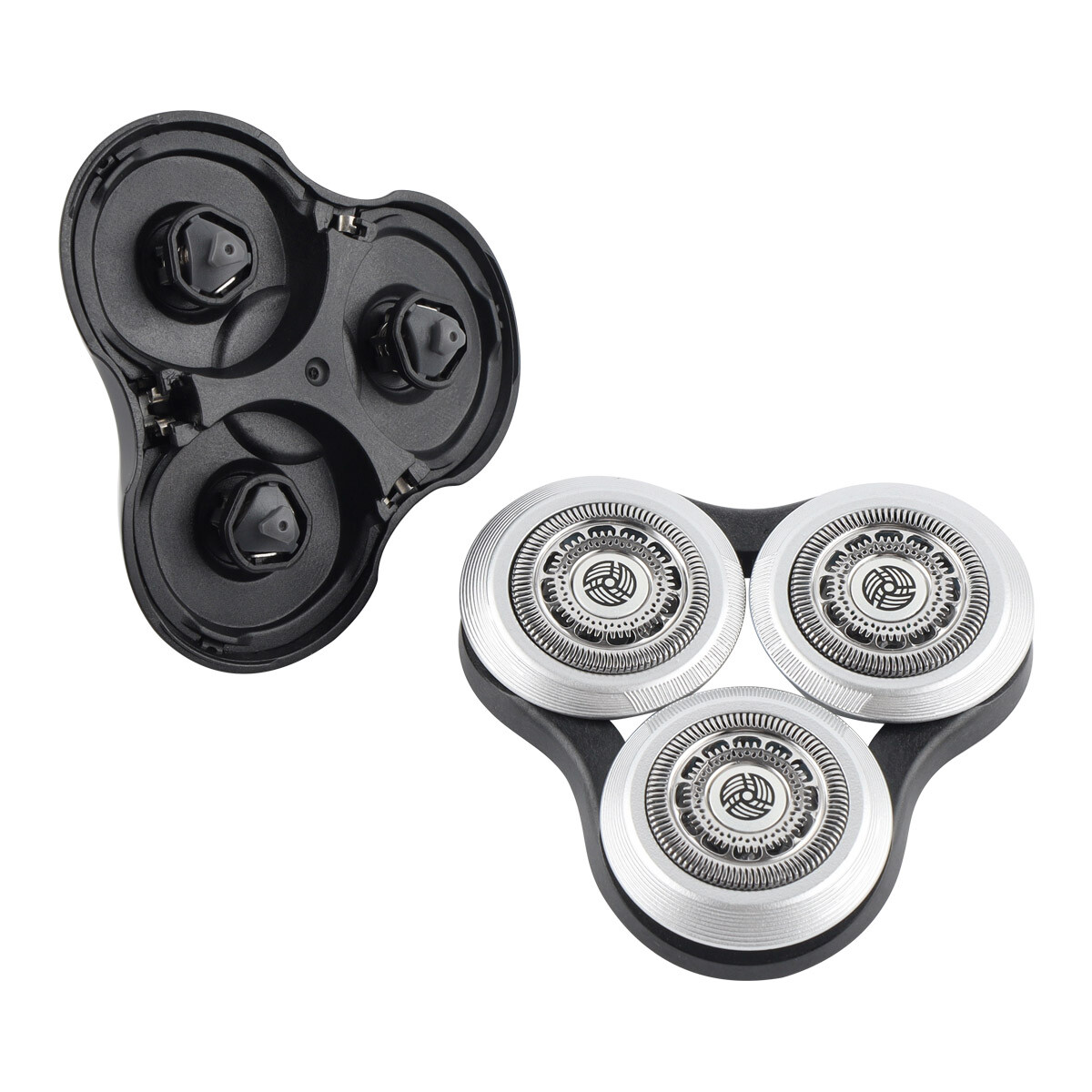 Base) Replacement Heads (with Whole SH90 for Philips Norelco Shavers Series 9000