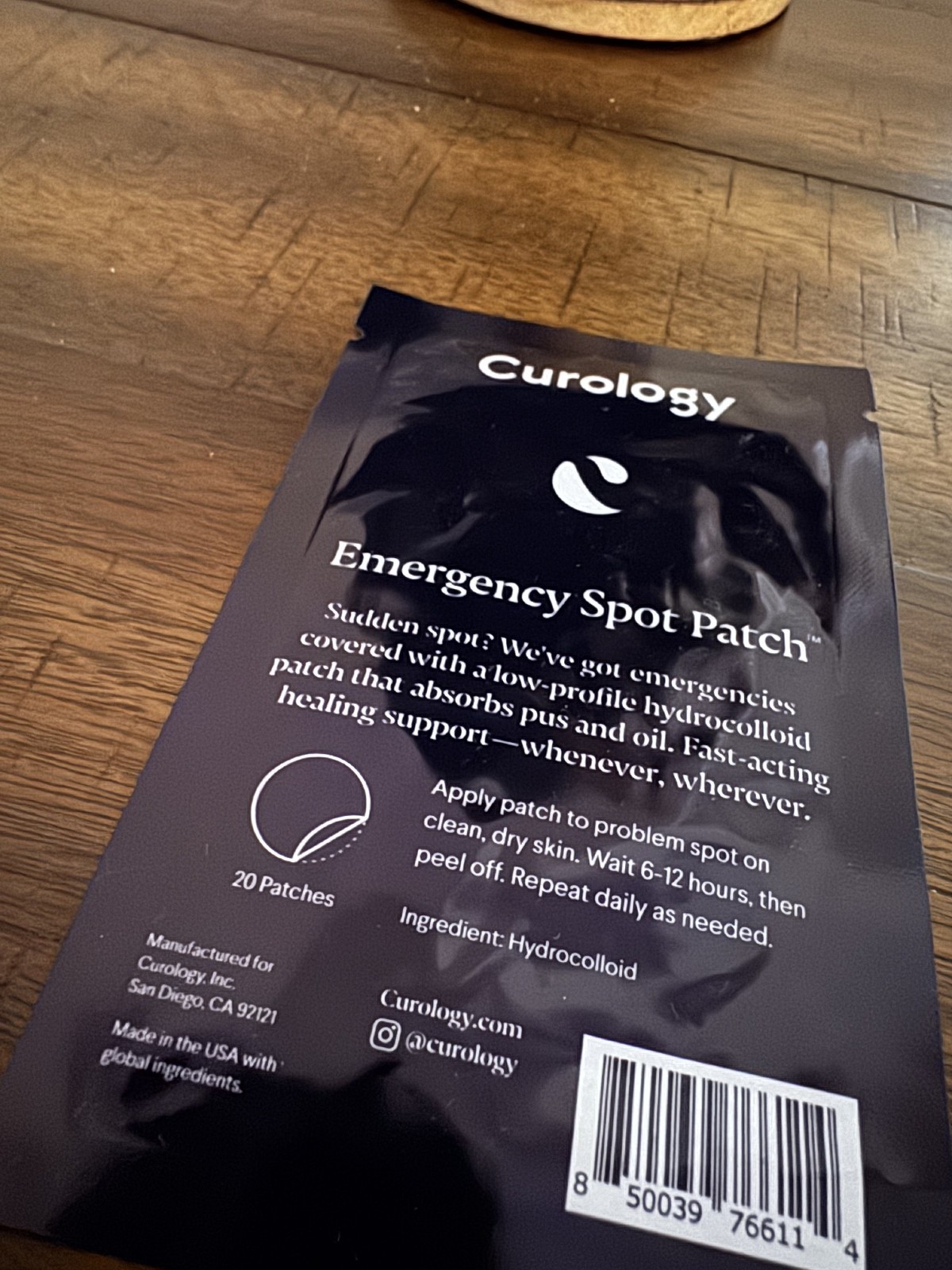 Curology Emergency Spot Pimple Patches for Face, 20 Count (Pack of 1) SEALED